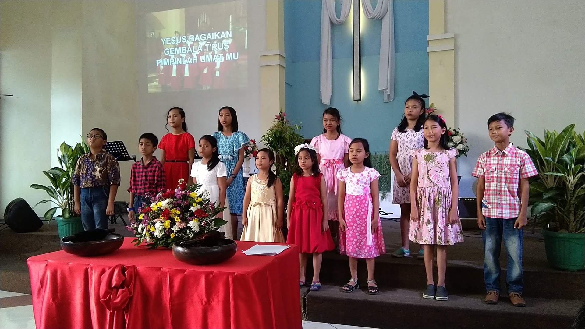 Pujian Paduan Suara Anak GBID Maret 2019 Gereja Baptis